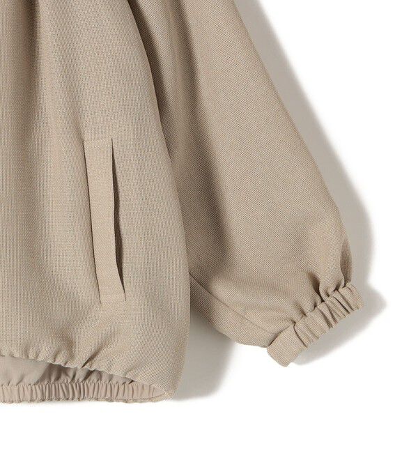 SHIPS Colors 「SHIPS Colors:〈手洗い可能〉バスケット ギャザー ブルゾン」|ブルゾン・スタジャン|