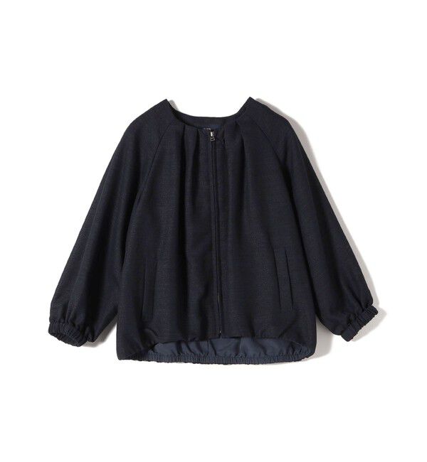 SHIPS Colors 「SHIPS Colors:〈手洗い可能〉バスケット ギャザー ブルゾン」|ブルゾン・スタジャン|