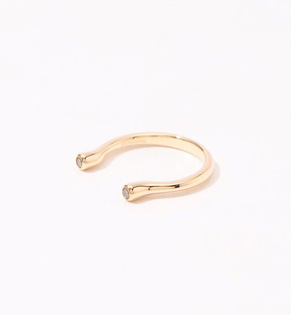 TOMORROWLAND GOODS「Hirotaka  Drosera ダイヤモンド カフ リング」|リング|