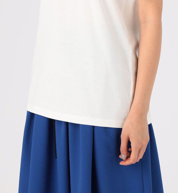 TOMORROWLAND BUYING WEAR「LISA KING コットン ショートスリーブプルオーバー」|Tシャツ・カットソー|