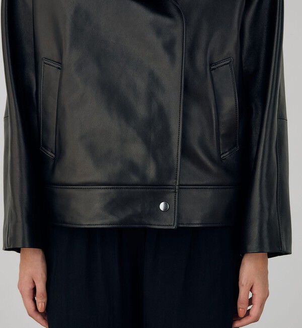 DES PRES「レザー ライダースブルゾン」|ライダースジャケット|