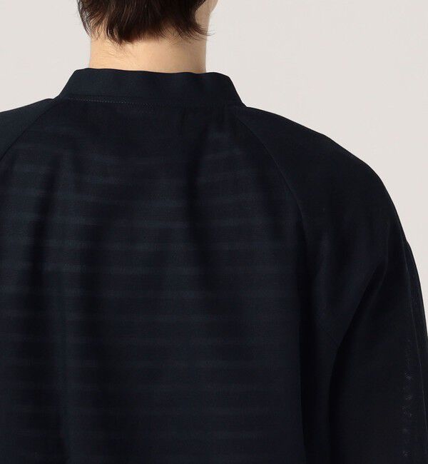 MACPHEE「コットンリネンパナマクロス ジップアップブルゾン」|ブルゾン・スタジャン|