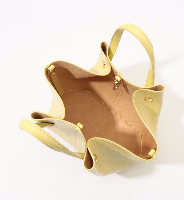 TOMORROWLAND GOODS「Atelier TOMORROWLAND SHELL MINI エナメルバッグ」|ハンドバッグ|