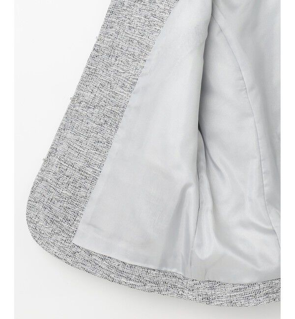 any SiS「ミニライトボーダー ノーカラージャケット」|ノーカラージャケット|