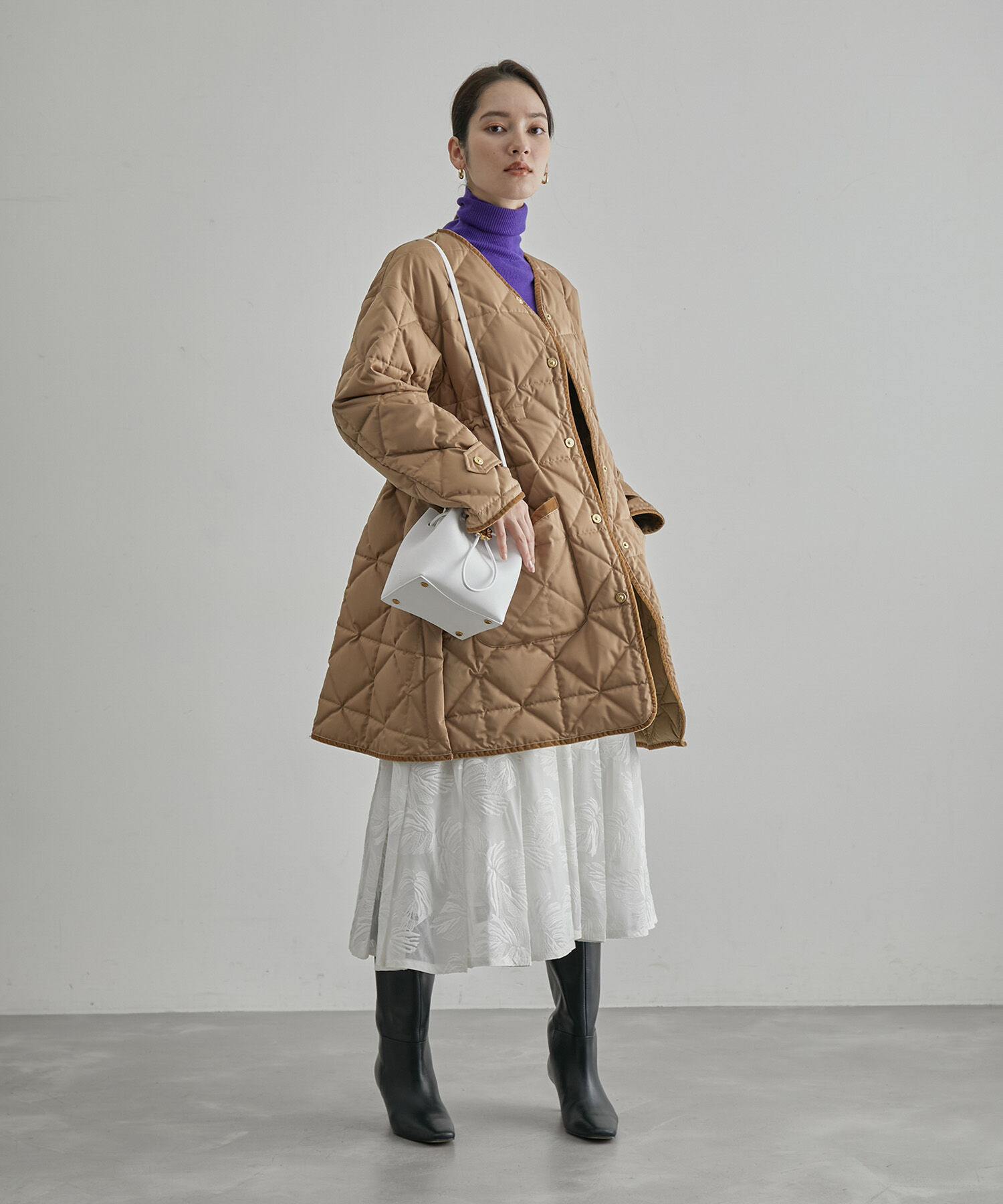 ROPE「ハイゲージタートルネックニット」|ニット・セーター|