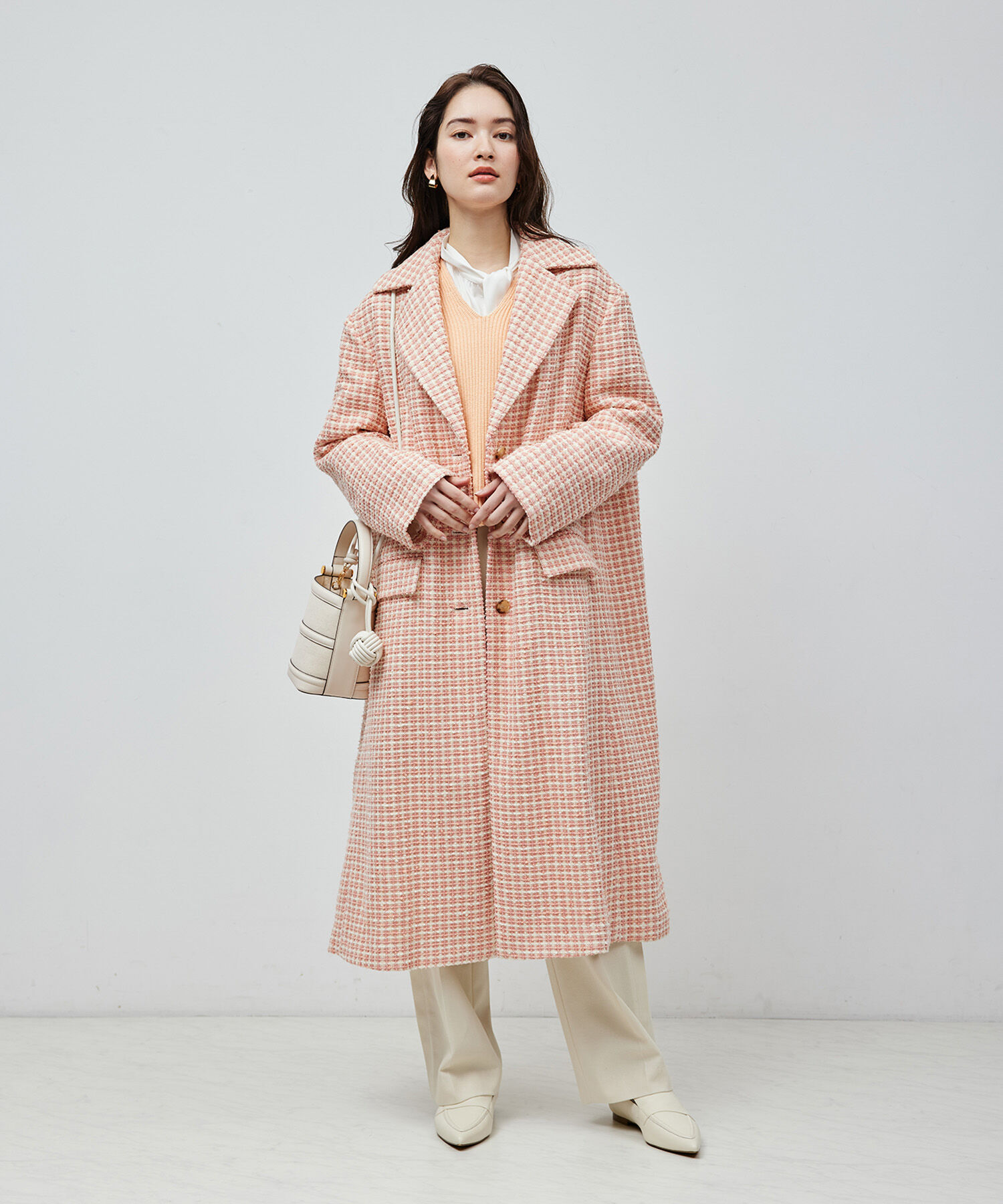 ROPE「Anna Canvas Bag （アンナ キャンバス バッグ）【ポーチ付き】【メディア掲載】」|ハンドバッグ|