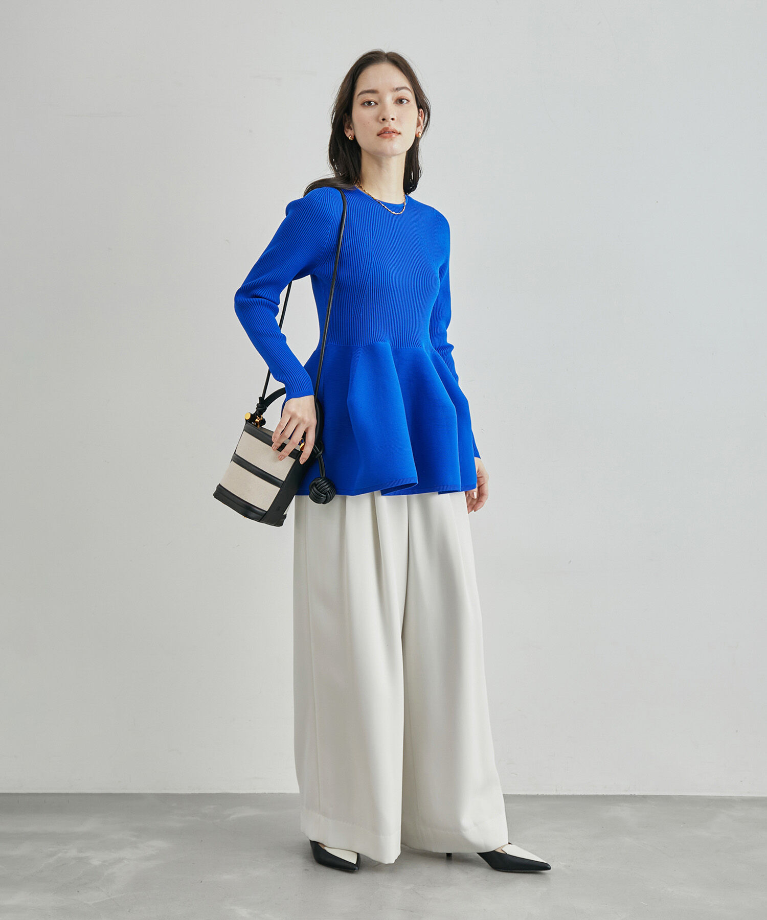 ROPE「Anna Canvas Bag （アンナ キャンバス バッグ）【ポーチ付き】【メディア掲載】」|ハンドバッグ|