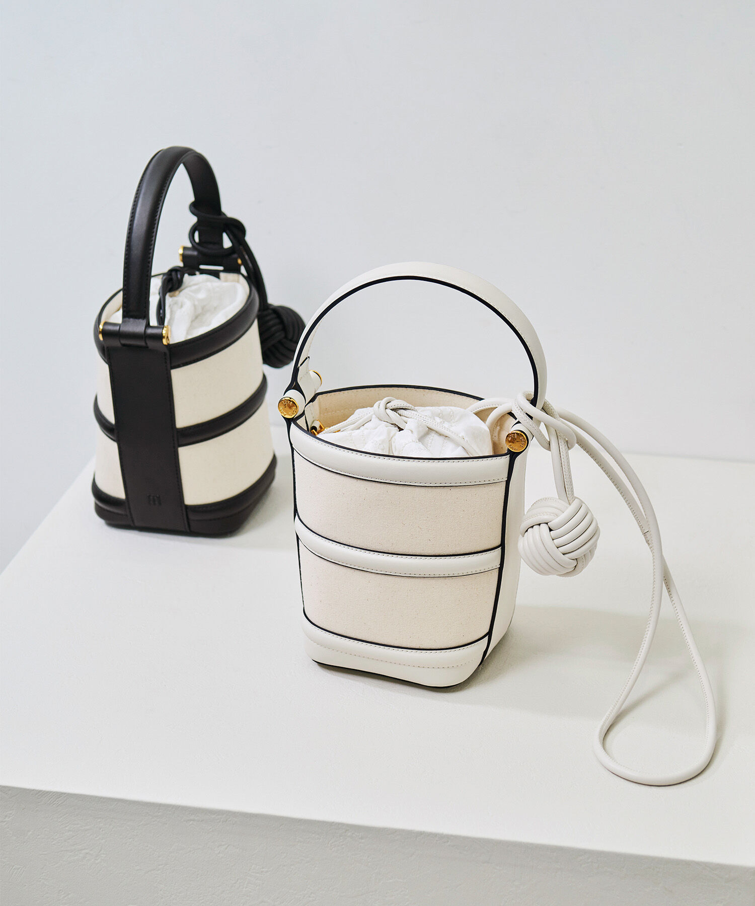 ROPE「Anna Canvas Bag （アンナ キャンバス バッグ）【ポーチ付き】【メディア掲載】」|ハンドバッグ|ホワイト(10)