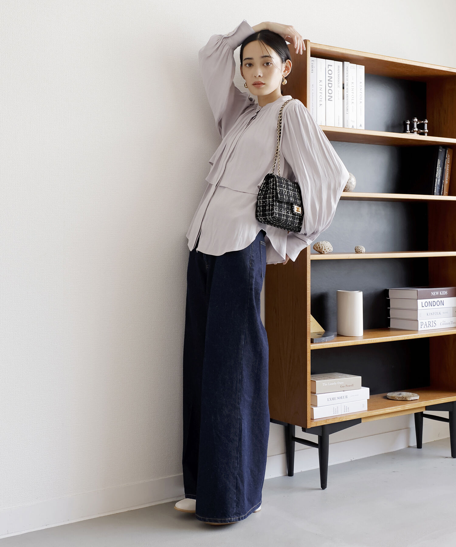 VIS「チェーンショルダーキルティングバッグ」|ショルダー・メッセンジャー|