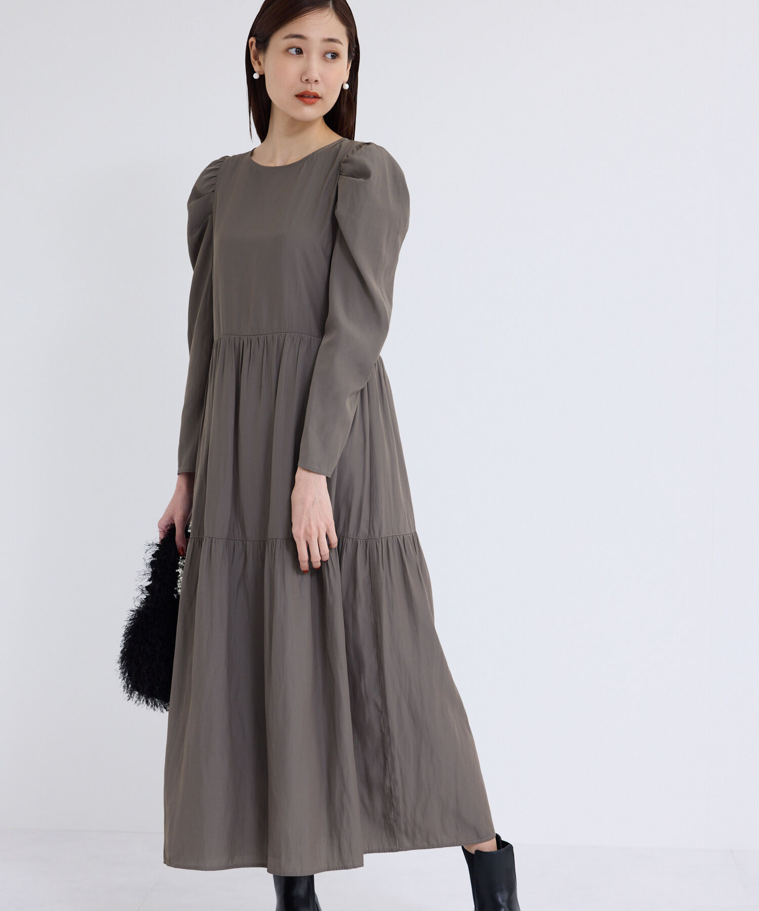 Rope&rsquo;Picnic「ティアードロングワンピース」|ワンピース|