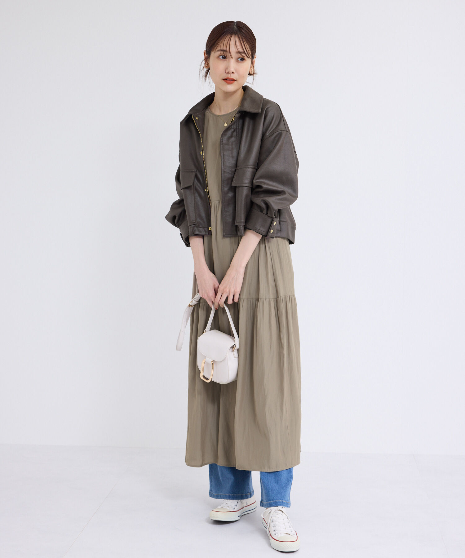 Rope&rsquo;Picnic「ティアードロングワンピース」|ワンピース|