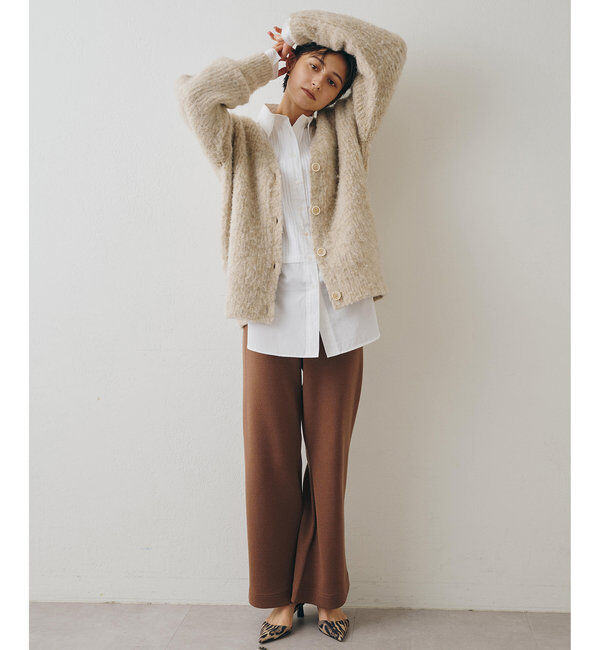  「ミックスヤーンニットカーディガン」|ニット・セーター|