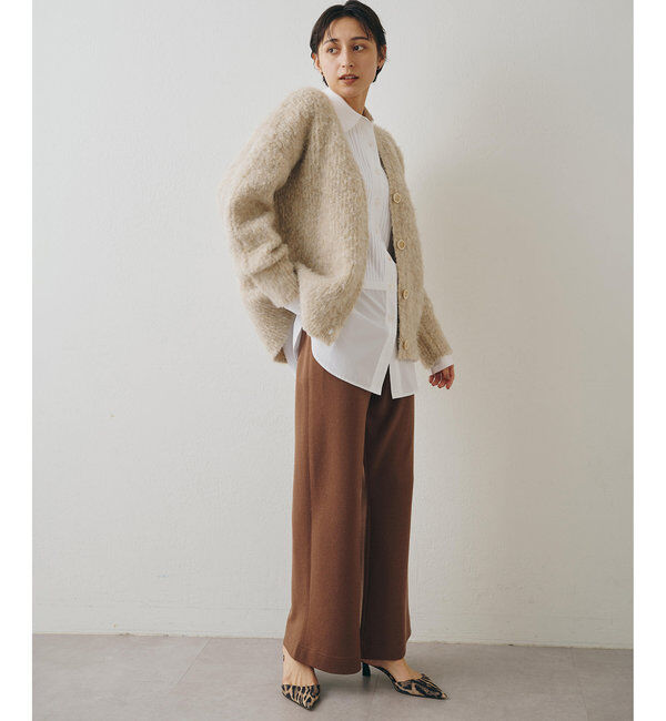  「ミックスヤーンニットカーディガン」|ニット・セーター|