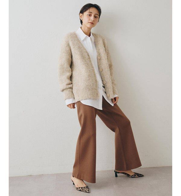  「ミックスヤーンニットカーディガン」|ニット・セーター|