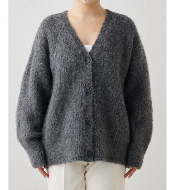  「ミックスヤーンニットカーディガン」|ニット・セーター|