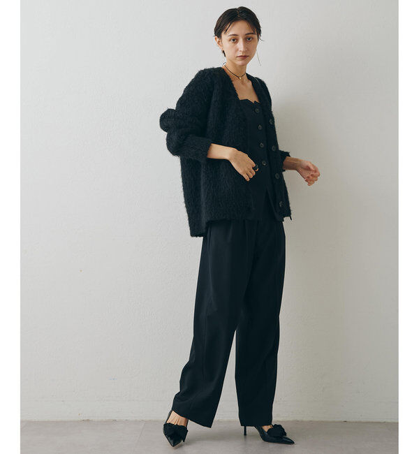  「ミックスヤーンニットカーディガン」|ニット・セーター|