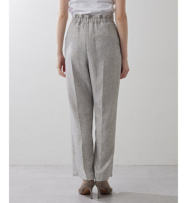 THE PAUSE「【THE PAUSE】ツイードタックパンツ」|チノ|