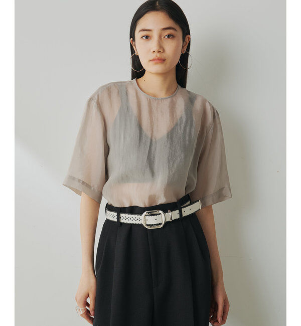  「シアーTシャツ」|シャツ・ブラウス|
