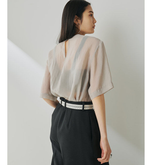  「シアーTシャツ」|シャツ・ブラウス|