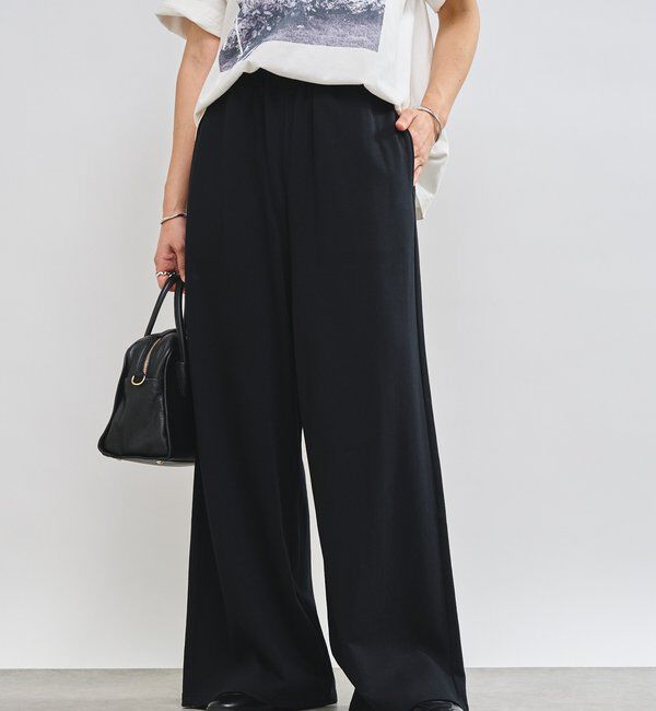  「【MONN.:.(モン)】スウェットワイドパンツ」|その他|