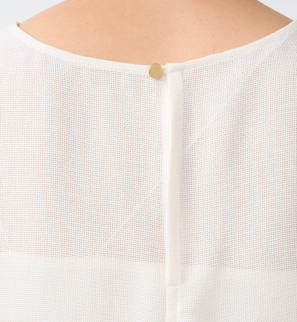  「メッシュフレンチブラウス」|シャツ・ブラウス|