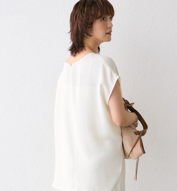  「メッシュフレンチブラウス」|シャツ・ブラウス|
