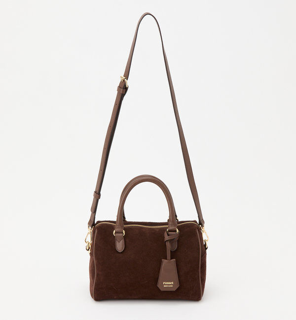  「スエード2WAYミニボストンバッグ」|ボストンバッグ|