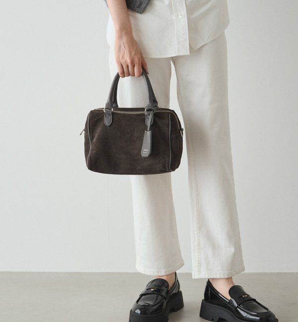  「スエード2WAYミニボストンバッグ」|ボストンバッグ|