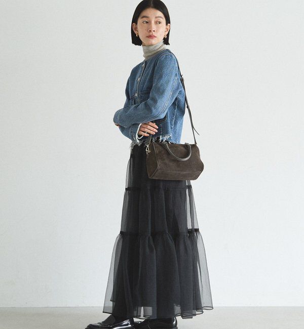  「スエード2WAYミニボストンバッグ」|ボストンバッグ|