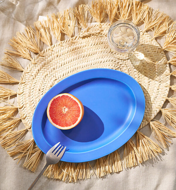 collex「【別注】SAKUZAN 作山窯 SaraオーバルプレートL」|食器・キッチングッズ|インディゴ