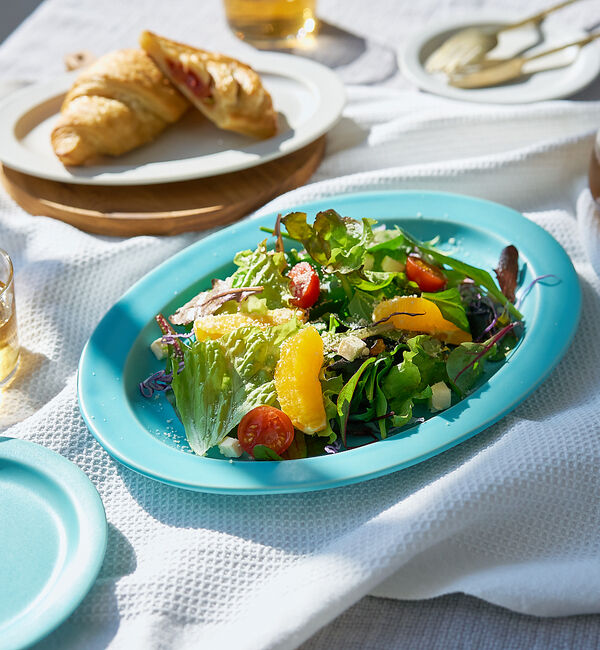 collex「【別注】SAKUZAN 作山窯 SaraオーバルプレートL」|食器・キッチングッズ|ブルー系その他1