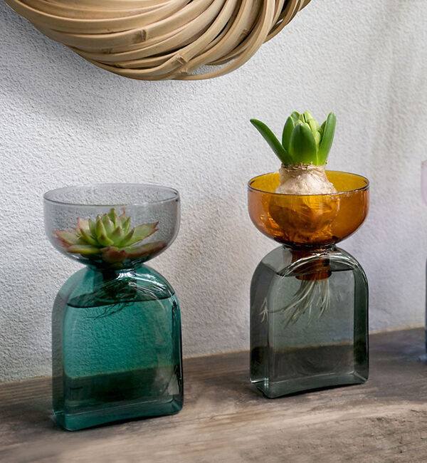 collex「【amabro/アマブロ】TWO TONE VASE　ツートン フラワーベース」|フラワーベース|