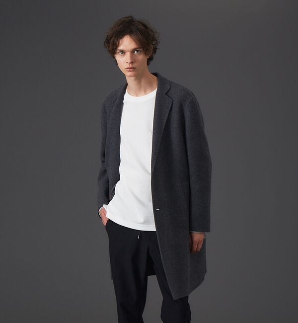 ABAHOUSE「ウール リバー チェスター コート」|その他|グレー