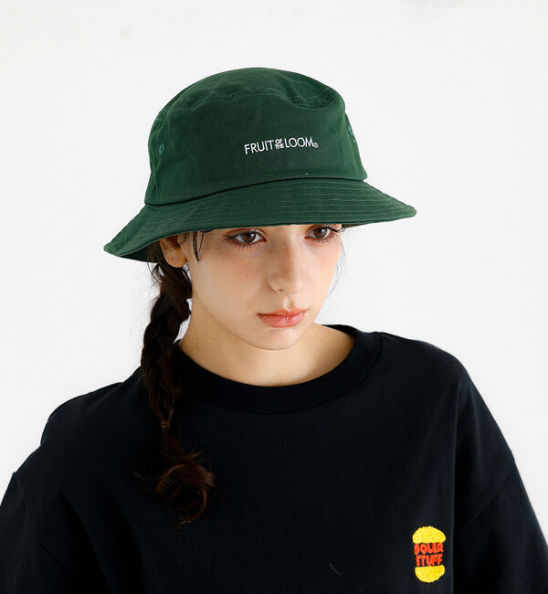 Rouge vif「【FRUIT OF THE LOOM】ロゴバケットハット / LOGO BUCK」|その他|