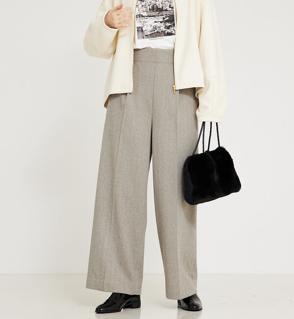 abahouse mavie「【セットアップ対応】ウォームジャージーワイドパンツ」|その他|