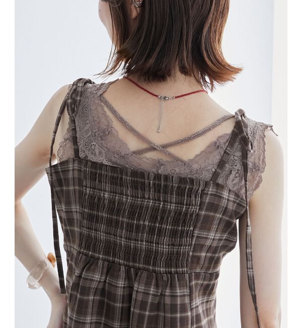 MAJESTICLEGON「レースクロスタンク」|タンクトップ|