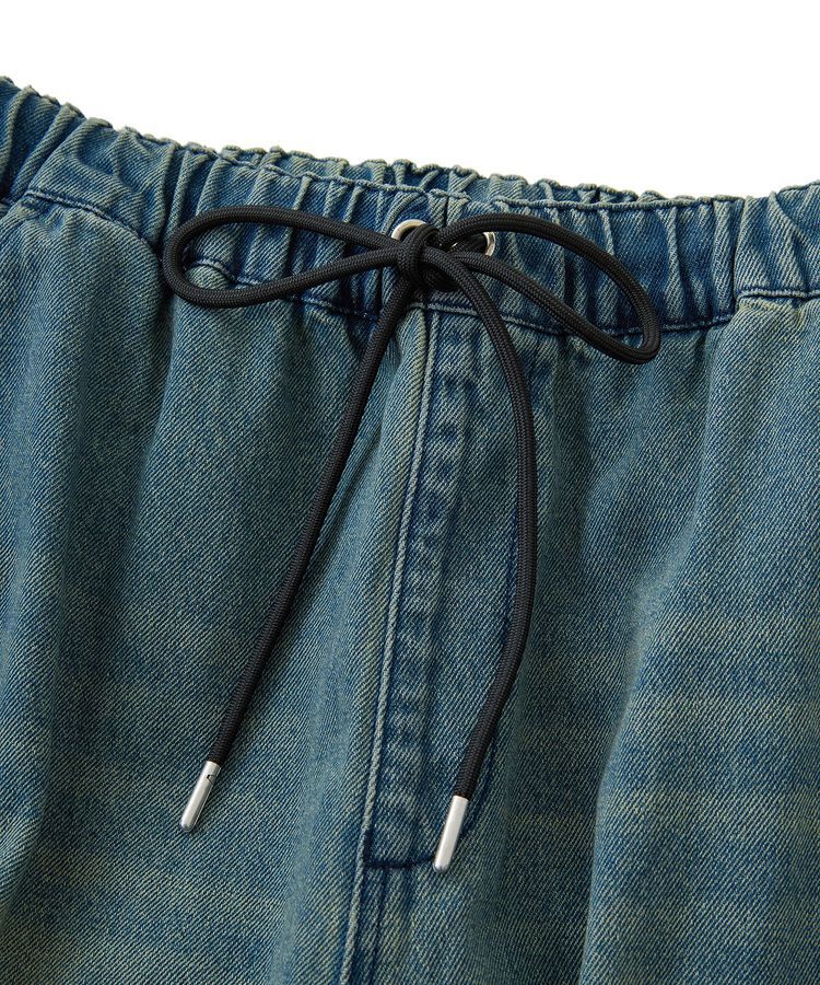 Green Parks「EGOISTブリーチデニムカーゴパンツ」|デニム|