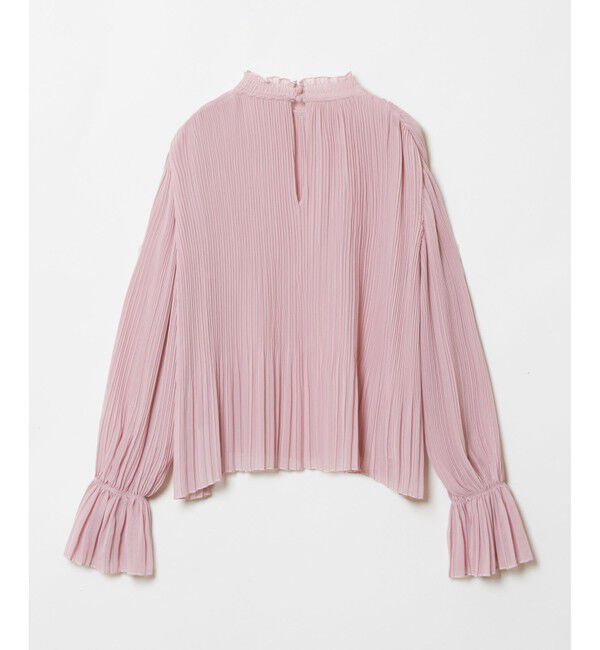 LOULOU WILLOUGHBY「【LOULOU WILLOUGHBY】プリーツシアーブラウス」|シャツ・ブラウス|