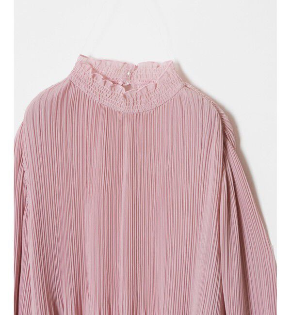 LOULOU WILLOUGHBY「【LOULOU WILLOUGHBY】プリーツシアーブラウス」|シャツ・ブラウス|