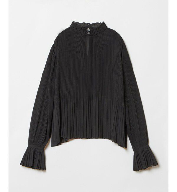 LOULOU WILLOUGHBY「【LOULOU WILLOUGHBY】プリーツシアーブラウス」|シャツ・ブラウス|