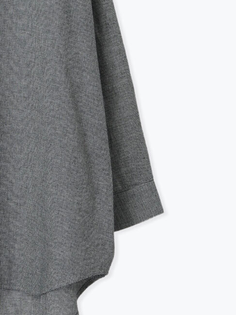 Samansa Mos2「後ろ釦スキッパーチュニック」|シャツ・ブラウス|