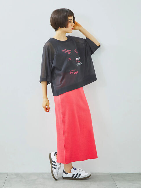 SM2「セルフカットリブスカート」|スカート|