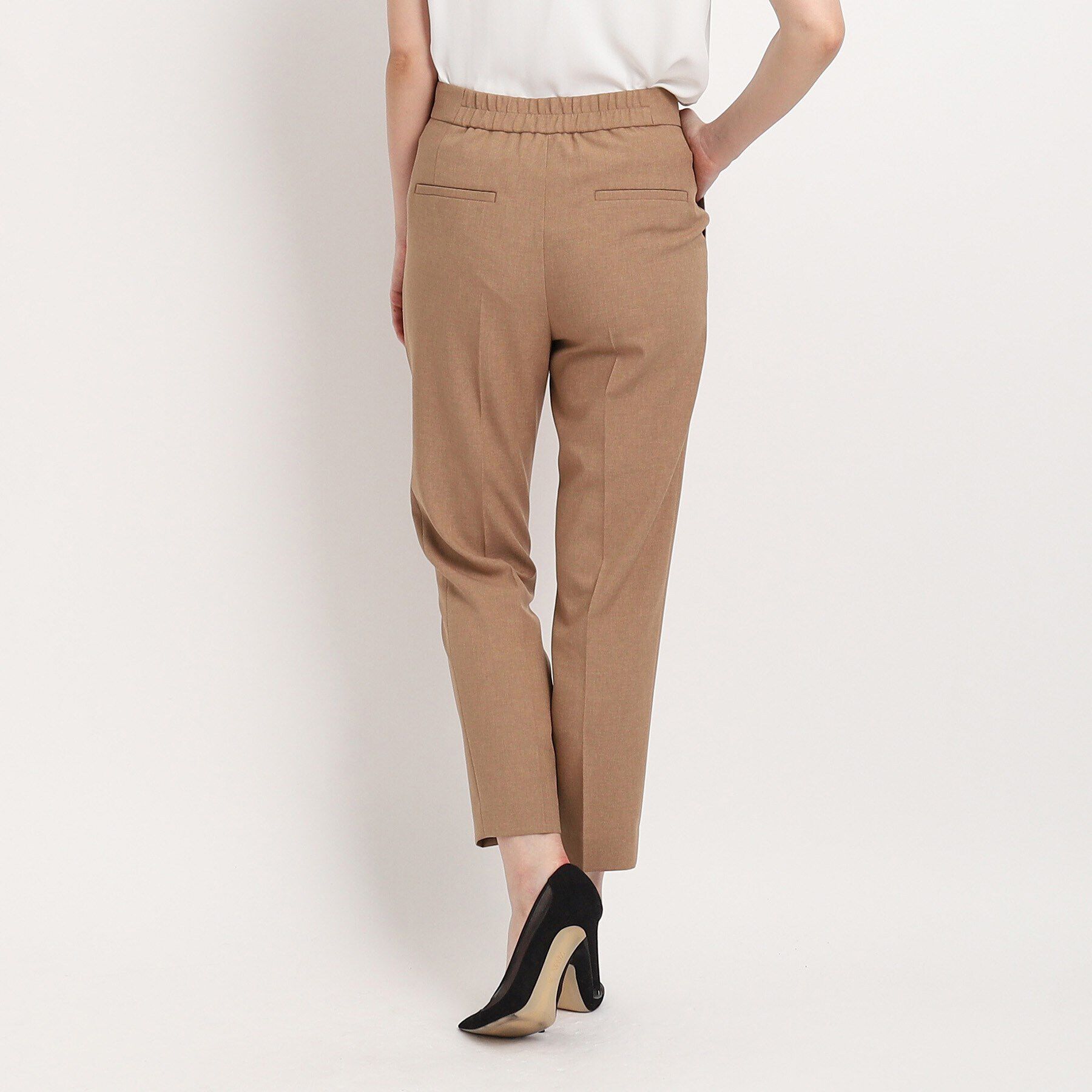 COUP DE CHANCE「【洗える／日本製／セットアップ可／通勤】すっきりしたシルエットのテーパードパンツ」|その他|