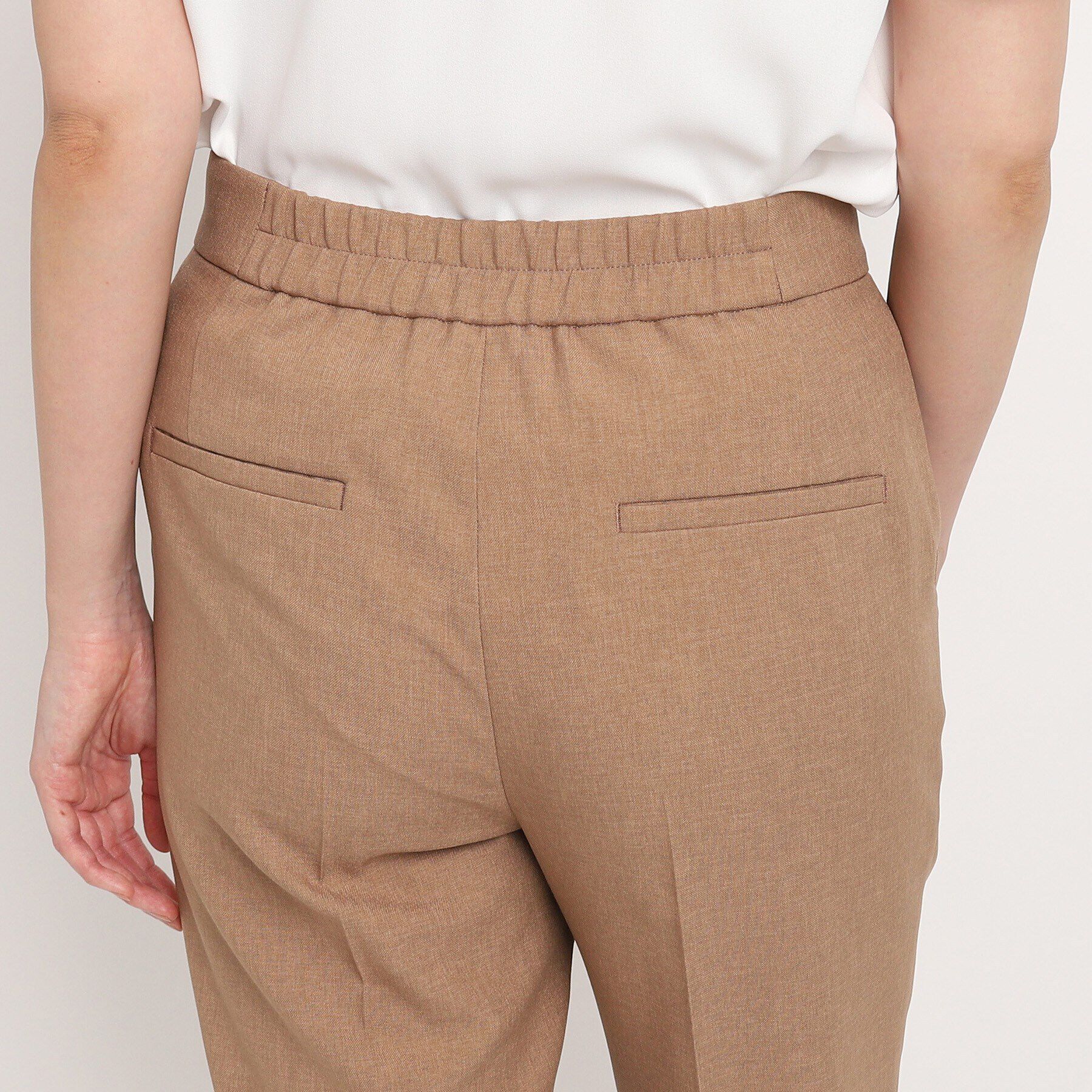 COUP DE CHANCE「【洗える／日本製／セットアップ可／通勤】すっきりしたシルエットのテーパードパンツ」|その他|