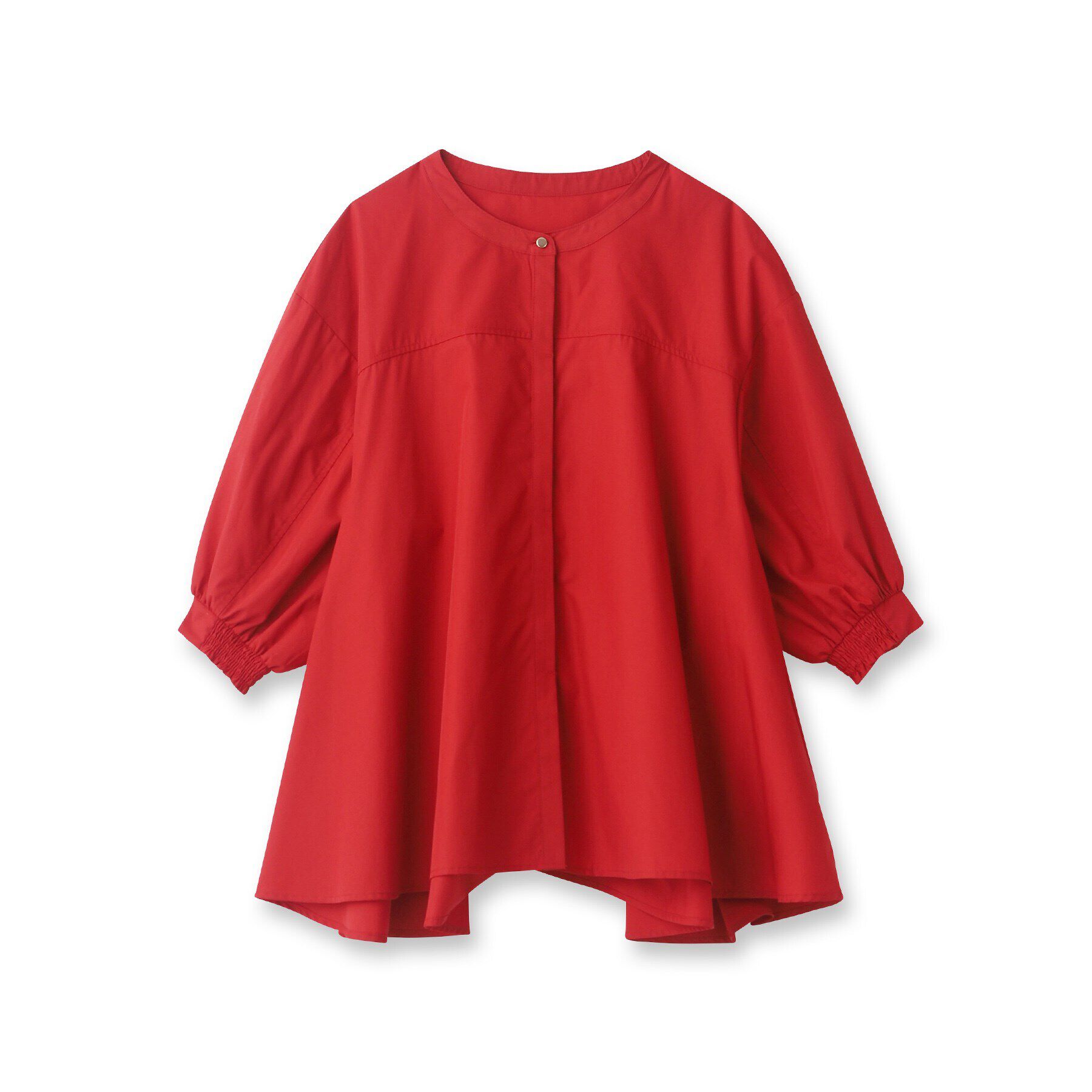 Reflect「【E‐QUALITY／手洗い可／羽織りも可】Aラインシルエットブラウス」|シャツ・ブラウス|