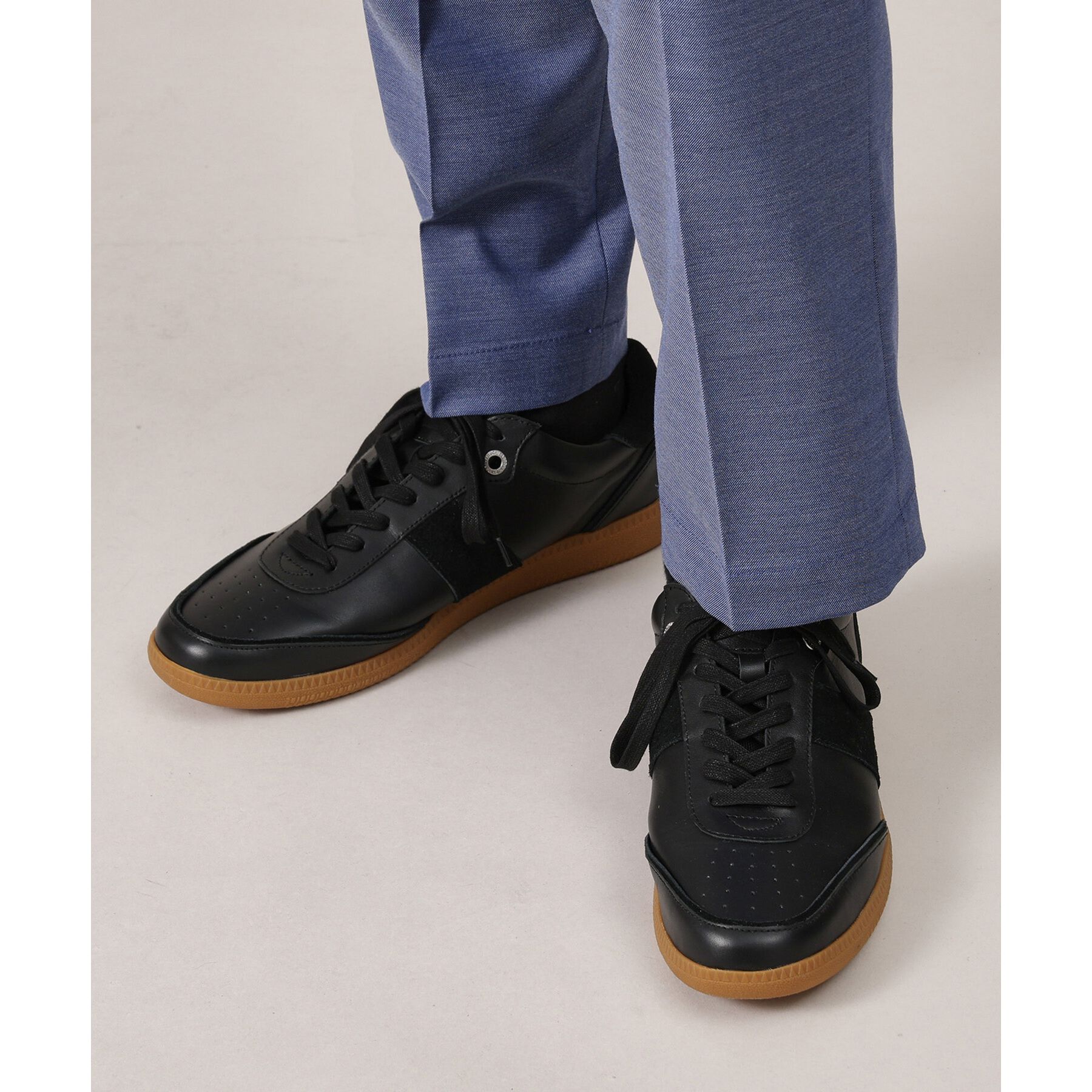 TAKEO KIKUCHI「オールレザー コンビスニーカー」|スニーカー|