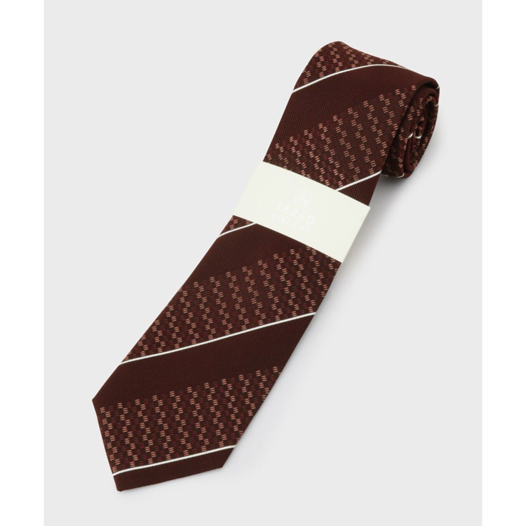 TAKEO KIKUCHI「【THE FLAGSHIP】石畳紋（いしだたみもん）シルクネクタイ」|ネクタイ・蝶ネクタイ|