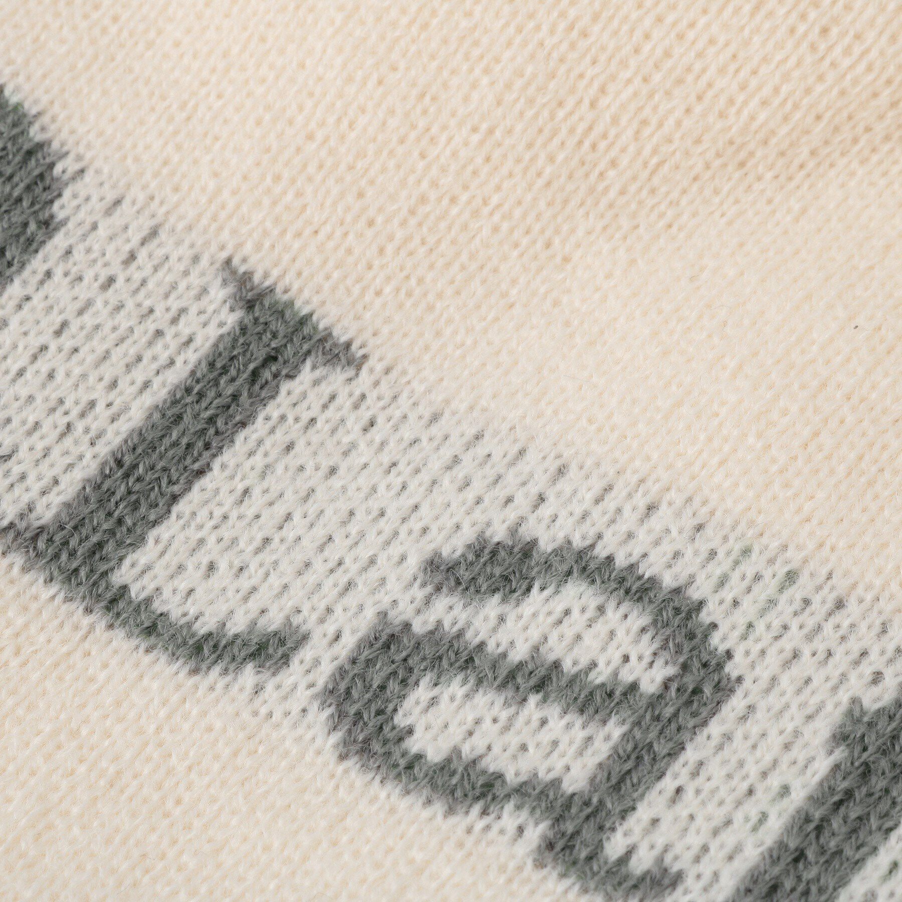 PINK-latte「ジャカードロゴビーニー」|ニット帽|