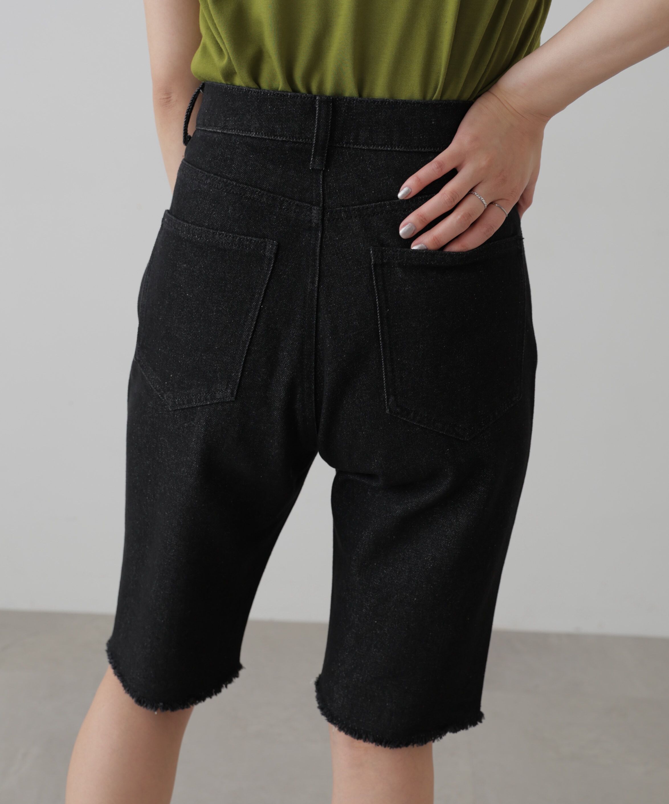  「バイカーデニムパンツ」|その他|