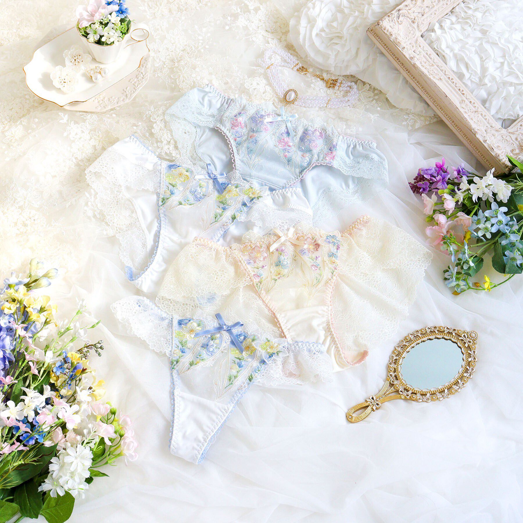 Risa Magli「フロリタ レースショーツ」|インナー|